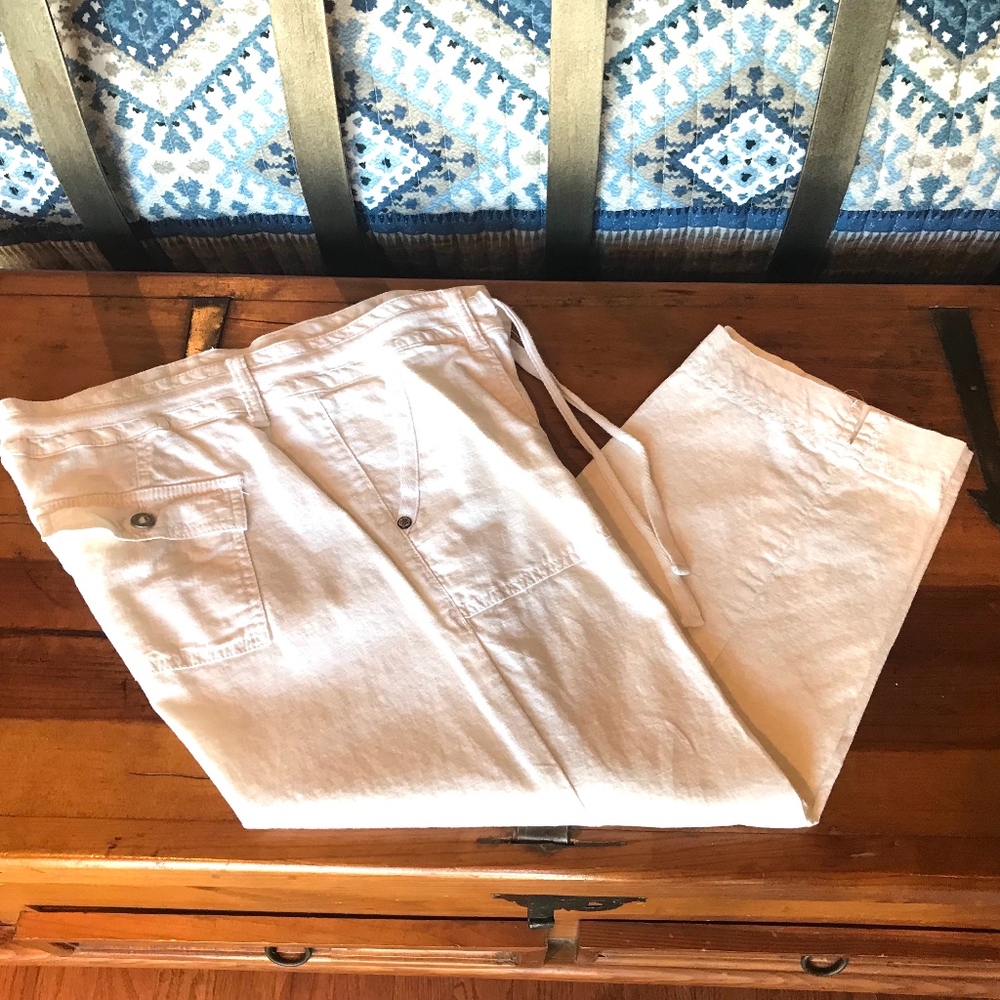 Linen Capri